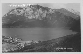 Unterach am Attersee - alte historische Fotos Ansichten Bilder Aufnahmen Ansichtskarten 