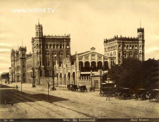 Nordbahnhof - Europa - alte historische Fotos Ansichten Bilder Aufnahmen Ansichtskarten 