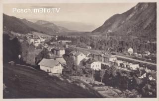 Wocheinerbahn, Jesenice Bahnhof - Europa - alte historische Fotos Ansichten Bilder Aufnahmen Ansichtskarten 