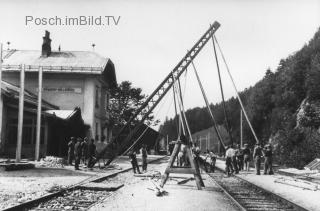 Tauernbahn Südrampe, Bhf. Mühldorf-Möllbrücke - Europa - alte historische Fotos Ansichten Bilder Aufnahmen Ansichtskarten 