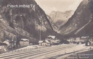 Tauernbahn Nordrampe, Bahnhof Böckstein  - Europa - alte historische Fotos Ansichten Bilder Aufnahmen Ansichtskarten 