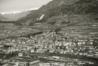 Blickrichtung Bahnhof + Lind - Europa - alte historische Fotos Ansichten Bilder Aufnahmen Ansichtskarten 