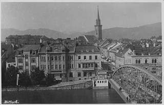 Alte Draubrücke - alte historische Fotos Ansichten Bilder Aufnahmen Ansichtskarten 