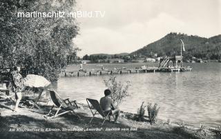 Klopeinersee, Strandhotel Amerika - Völkermarkt - alte historische Fotos Ansichten Bilder Aufnahmen Ansichtskarten 