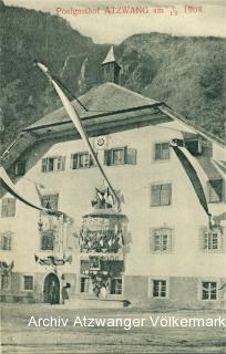 Atzwang Postgasthof - Italien - alte historische Fotos Ansichten Bilder Aufnahmen Ansichtskarten 