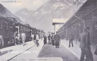 Franzensfeste, Bahnhof  - alte historische Fotos Ansichten Bilder Aufnahmen Ansichtskarten 