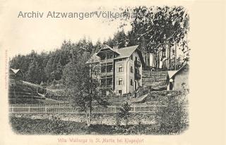 Klagenfurt St. Martin, Villa Walpurga - Klagenfurt am Wörthersee - alte historische Fotos Ansichten Bilder Aufnahmen Ansichtskarten 