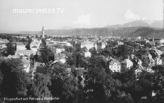 Blick vom Kreuzbergl - Klagenfurt(Stadt) - alte historische Fotos Ansichten Bilder Aufnahmen Ansichtskarten 