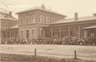 Südbahnhof - Hauptbahnhof - Villach-Innere Stadt - alte historische Fotos Ansichten Bilder Aufnahmen Ansichtskarten 