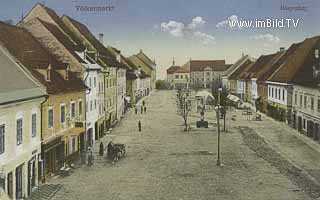 Völkermarkt Hauptplatz - Kärnten - alte historische Fotos Ansichten Bilder Aufnahmen Ansichtskarten 