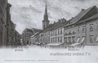 Villach Hauptplatz - Europa - alte historische Fotos Ansichten Bilder Aufnahmen Ansichtskarten 