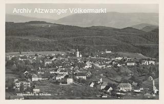 Völkermarkt Stadtansicht - Europa - alte historische Fotos Ansichten Bilder Aufnahmen Ansichtskarten 