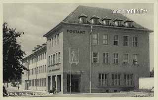 Hauptpost in Villach - Villach(Stadt) - alte historische Fotos Ansichten Bilder Aufnahmen Ansichtskarten 