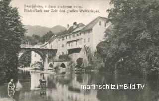 Bischoflack, Kapuzinerbrücke über die Sora - alte historische Fotos Ansichten Bilder Aufnahmen Ansichtskarten 