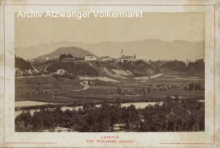 Völkermarkt Südansicht - KAB - alte historische Fotos Ansichten Bilder Aufnahmen Ansichtskarten 