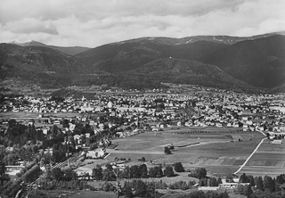 Villach Warmbad - Oesterreich - alte historische Fotos Ansichten Bilder Aufnahmen Ansichtskarten 