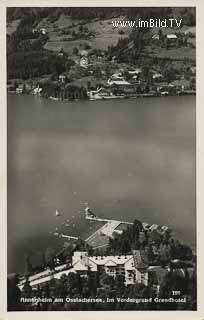 Hotel Annenheim dahinter Ort Anneheim - St. Andrä - alte historische Fotos Ansichten Bilder Aufnahmen Ansichtskarten 