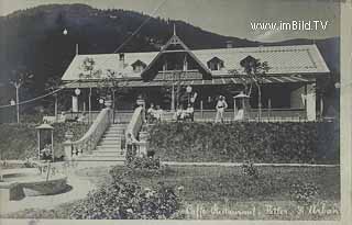 Restaurant Vetter in St. Urban - Kärnten - alte historische Fotos Ansichten Bilder Aufnahmen Ansichtskarten 