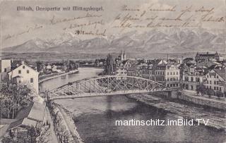 Villach, Draubrücke - alte historische Fotos Ansichten Bilder Aufnahmen Ansichtskarten 