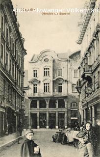 Klagenfurt, Obstplatz mit Eisenhof  - alte historische Fotos Ansichten Bilder Aufnahmen Ansichtskarten 