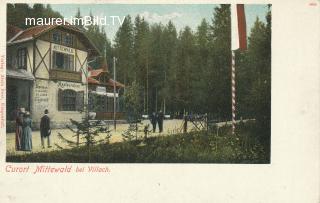 Mittewald ob Villach - Villach - alte historische Fotos Ansichten Bilder Aufnahmen Ansichtskarten 