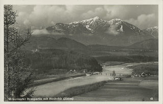 Brücke über die Drau - Oesterreich - alte historische Fotos Ansichten Bilder Aufnahmen Ansichtskarten 