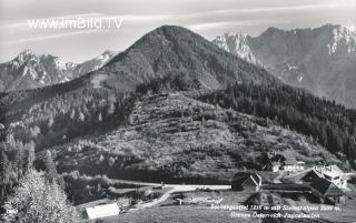 Grenzübergang Seebergsattel - Europa - alte historische Fotos Ansichten Bilder Aufnahmen Ansichtskarten 