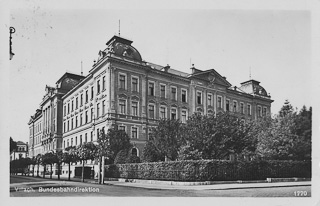 Bundesbahndirektion - 10. Oktober-Straße - alte historische Fotos Ansichten Bilder Aufnahmen Ansichtskarten 