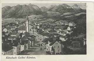 Kötschach im Gailtal - Hermagor - alte historische Fotos Ansichten Bilder Aufnahmen Ansichtskarten 