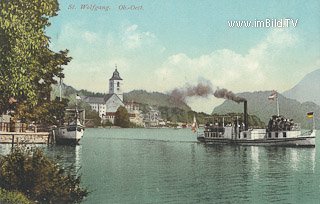 St. Wolfgang - Oesterreich - alte historische Fotos Ansichten Bilder Aufnahmen Ansichtskarten 