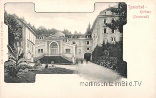 Römerbad Kurhaus - Europa - alte historische Fotos Ansichten Bilder Aufnahmen Ansichtskarten 