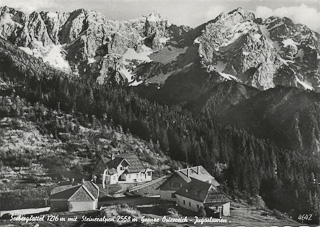 Seebergsattel - Grenzübergang - Europa - alte historische Fotos Ansichten Bilder Aufnahmen Ansichtskarten 