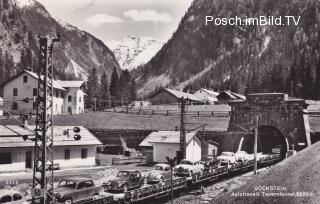 Tauernbahn Nordrampe, Böckstein Autotransit  - Europa - alte historische Fotos Ansichten Bilder Aufnahmen Ansichtskarten 