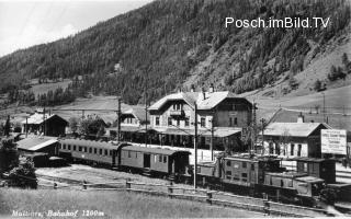 Tauernbahn Südrampe, Bahnhof Mallnitz - Europa - alte historische Fotos Ansichten Bilder Aufnahmen Ansichtskarten 