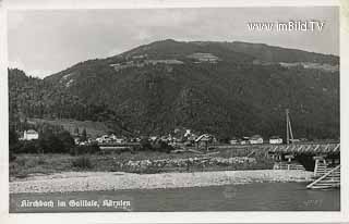 Gailbrücke bei Kirchberg - Oesterreich - alte historische Fotos Ansichten Bilder Aufnahmen Ansichtskarten 