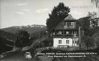 Steindorf - Gasthaus Pirker - Oesterreich - alte historische Fotos Ansichten Bilder Aufnahmen Ansichtskarten 