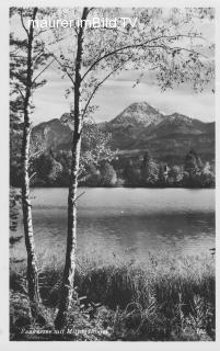 Blick Richtung Faakersee Insel - Europa - alte historische Fotos Ansichten Bilder Aufnahmen Ansichtskarten 