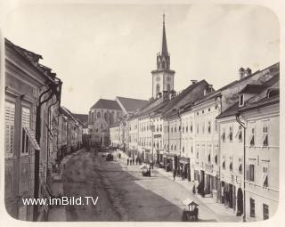 Villach - Hauptplatz - alte historische Fotos Ansichten Bilder Aufnahmen Ansichtskarten 