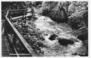 Johannesbachklamm - alte historische Fotos Ansichten Bilder Aufnahmen Ansichtskarten 