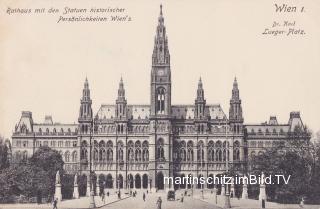 Rathaus - Wien,Innere Stadt - alte historische Fotos Ansichten Bilder Aufnahmen Ansichtskarten 