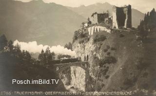 Tauernbahn Südrampe, Gratschacher Viadukt - Obervellach - alte historische Fotos Ansichten Bilder Aufnahmen Ansichtskarten 