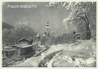 Pontebbana, Bahnhof Tarvis Stadt - Italien - alte historische Fotos Ansichten Bilder Aufnahmen Ansichtskarten 