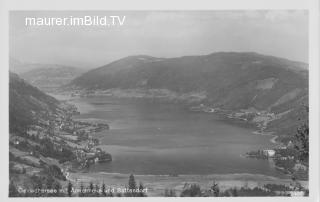 Annenheim vom Westen - Treffen am Ossiacher See - alte historische Fotos Ansichten Bilder Aufnahmen Ansichtskarten 