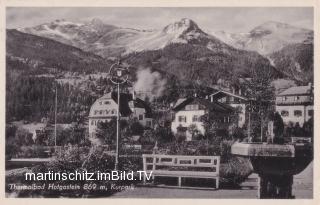 Hofgastein, Kurpark Thermalbad - alte historische Fotos Ansichten Bilder Aufnahmen Ansichtskarten 