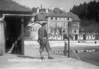 Egg am See, Strandhotel Aschgan - Villach - alte historische Fotos Ansichten Bilder Aufnahmen Ansichtskarten 