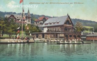 Albatroshaus - Militärschwimmschule - St. Martin   (12. Bez) - alte historische Fotos Ansichten Bilder Aufnahmen Ansichtskarten 