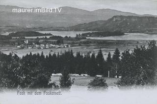 Faak am See - alte historische Fotos Ansichten Bilder Aufnahmen Ansichtskarten 