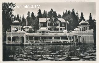 Velden Pension Pundschu - Oesterreich - alte historische Fotos Ansichten Bilder Aufnahmen Ansichtskarten 