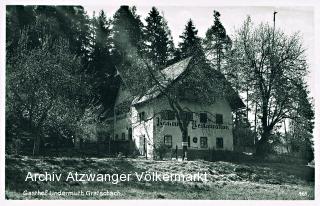 Gratschach, Gasthof Lindermuth - Villach(Stadt) - alte historische Fotos Ansichten Bilder Aufnahmen Ansichtskarten 