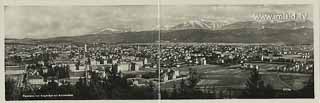 Blick vom Kreuzbergl - Klagenfurt am Wörthersee - alte historische Fotos Ansichten Bilder Aufnahmen Ansichtskarten 